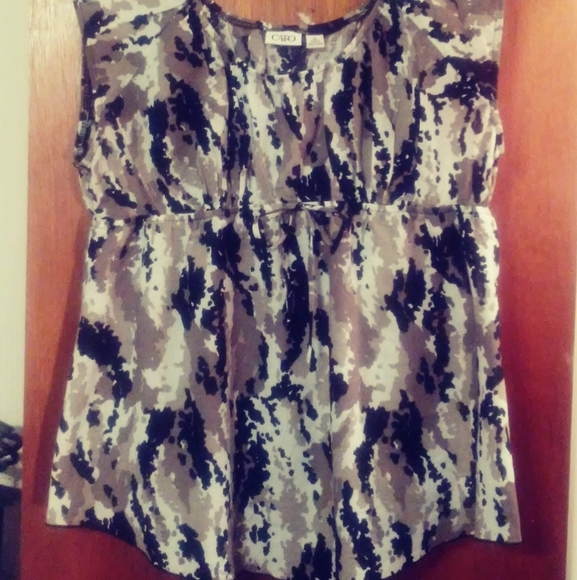 Cato Tops - Camouflage Top